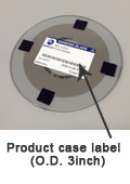 Location displayed:Product case label（O.D. 3inch）