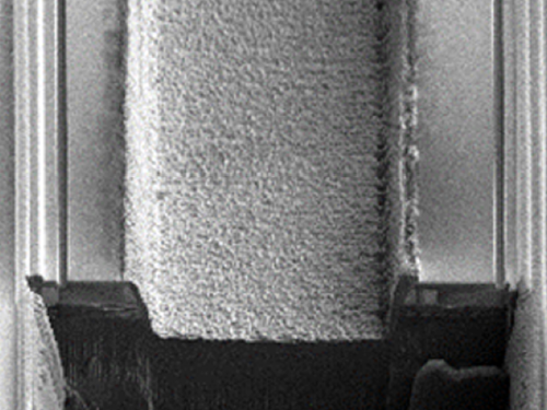 Low-k配線層のグルービング