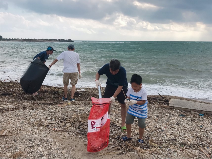 海岸清掃の取り組み