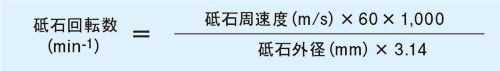 回転数の計算方法