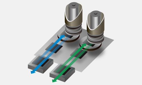パラレル研削(特殊仕様)